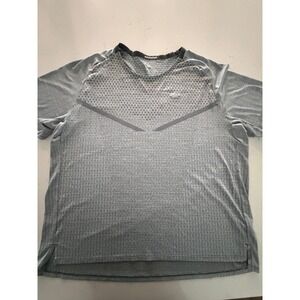Nike Dri-FIT ADV TechKnit Ultra running shirt in smoke grey and grey fog